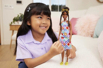Barbie Fashionista Dukke med Hårknute