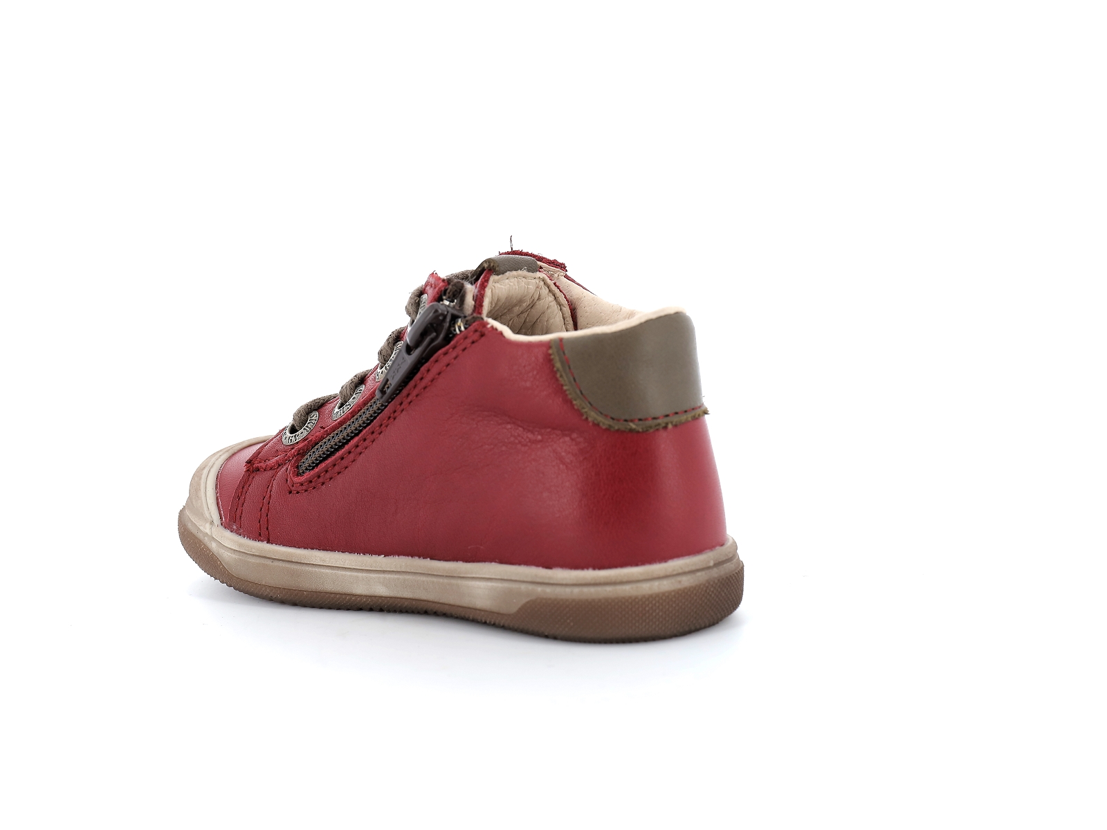 Bopy-RUDIZIP Cuir Bordeaux