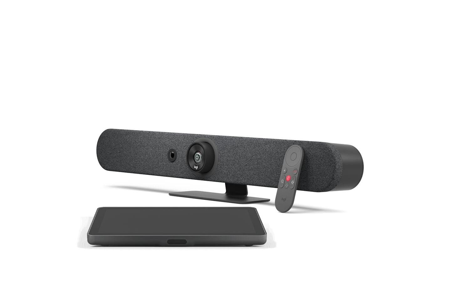 Rally Bar Mini Graphite + TAP IP Bundle 4K 30 fps<br>Logitech Rally Bar Mini Graphite Video Collaboration Bar + TAP IP Touch-Controller Bundle