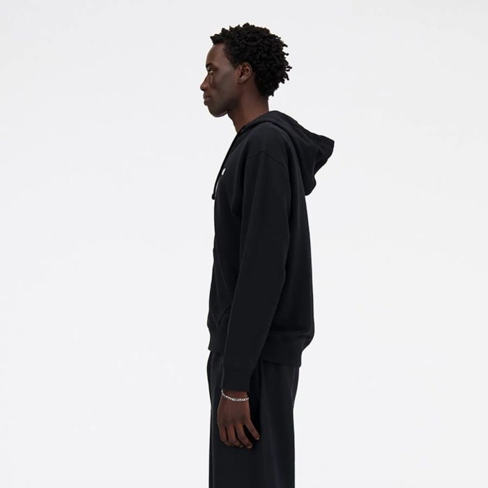 New Balance Herre Trøjer Sport Essentials Logo Full Zip Sort