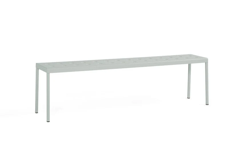 HAY  Balcony havebænk, Desert green - L165,5xW35xH46 cm