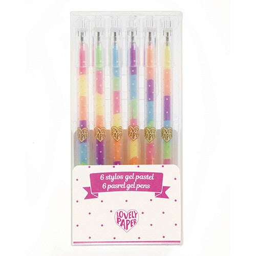 Djeco gelpennen - pastel - 6st