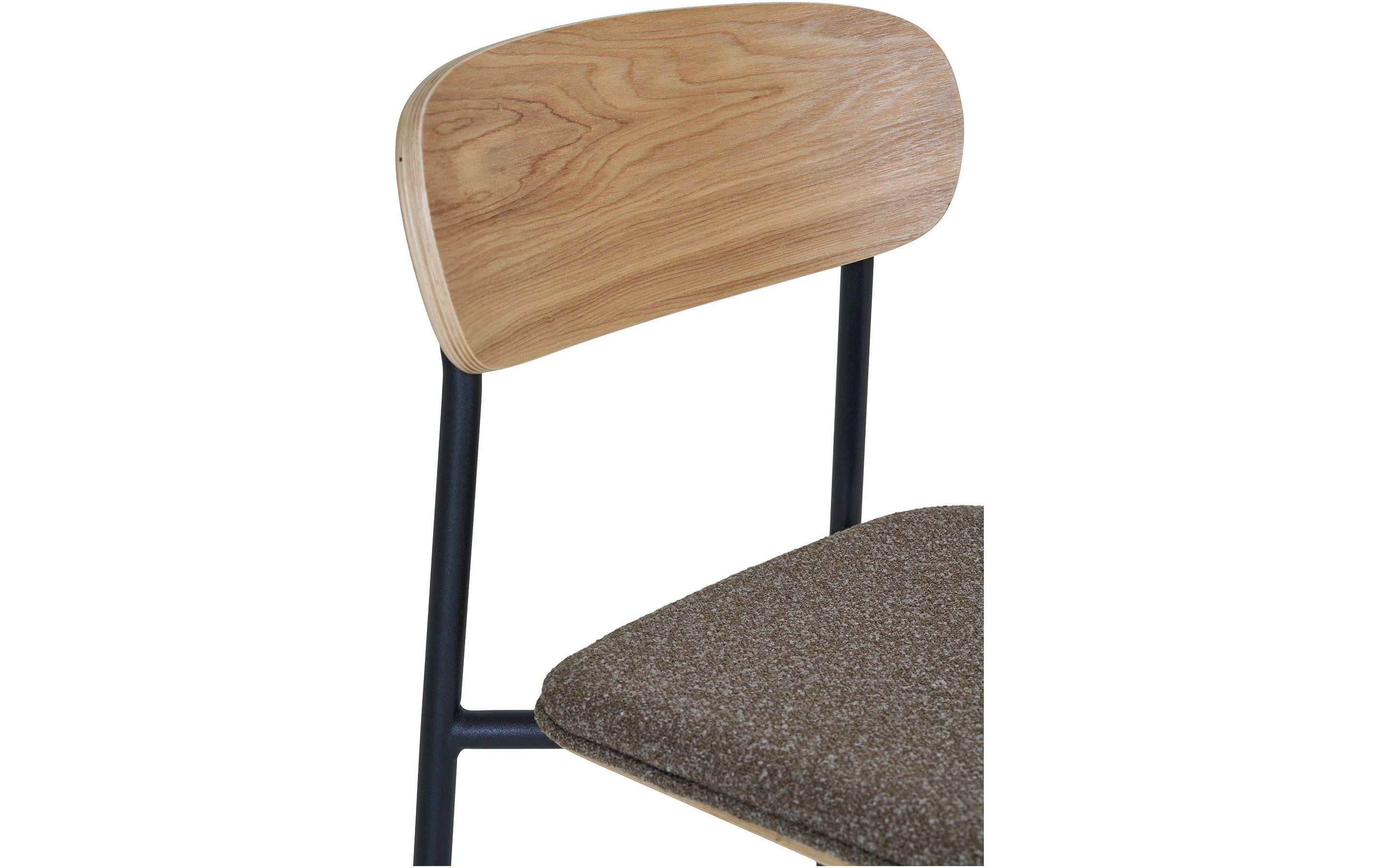 Barhocker Estepona 2 Stück, Braun<br>Barstühle