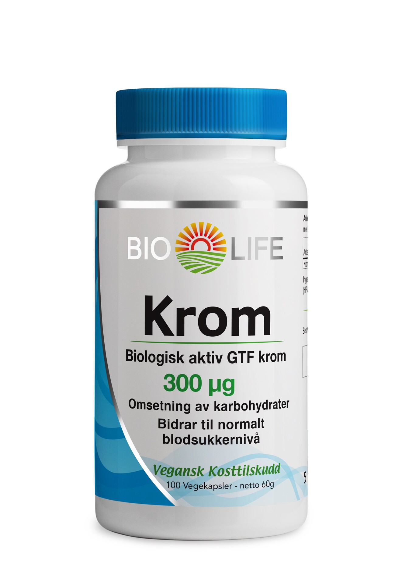 Bio Life Krom 100 Kapsler