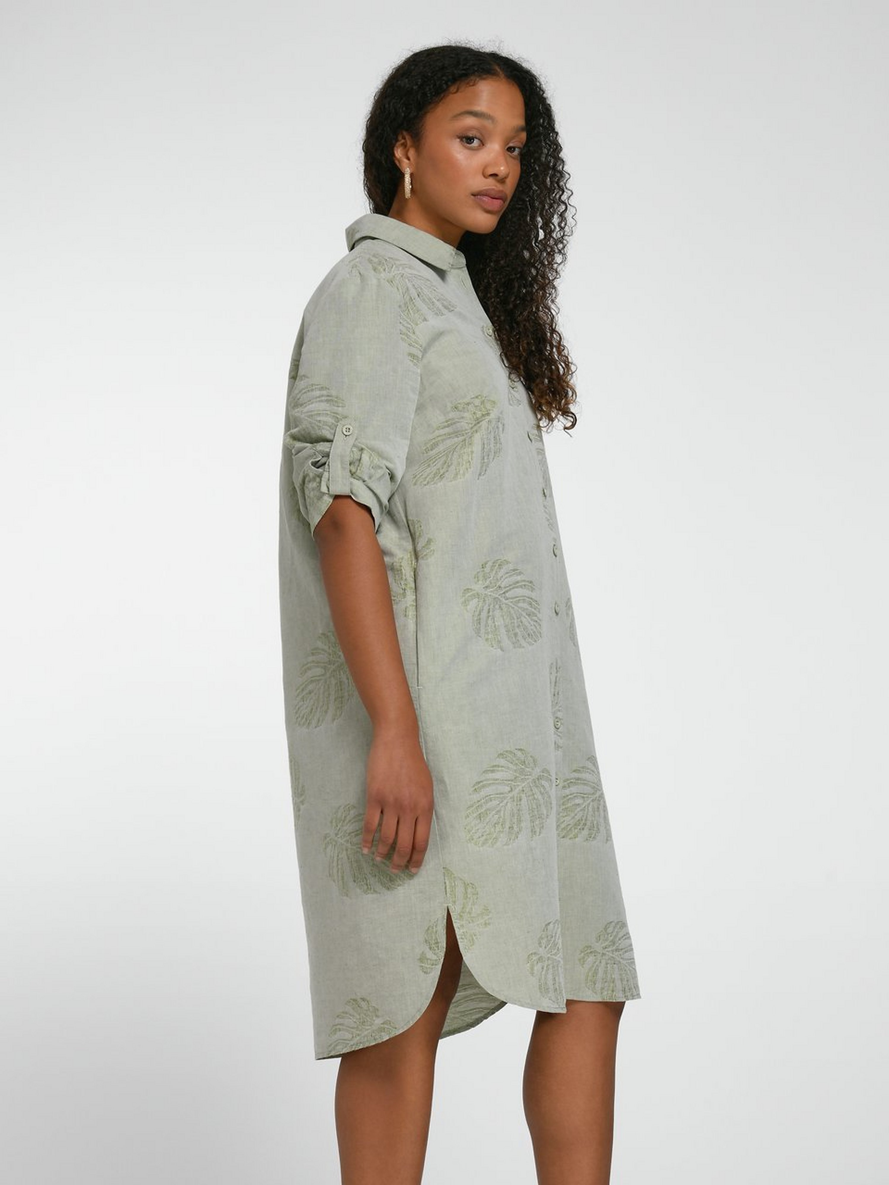 Kleid mit 3/4-Arm