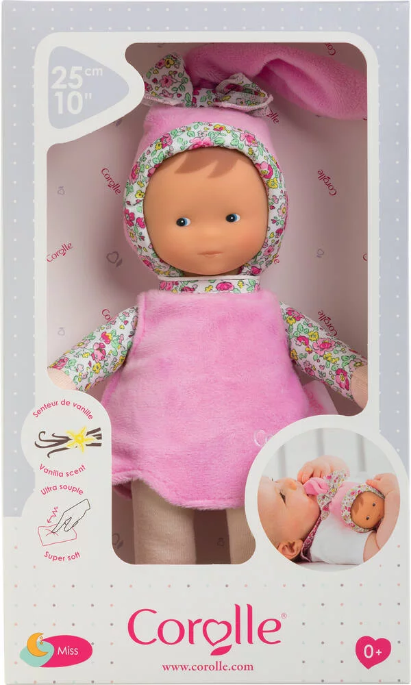 DOUDOU - MISS ROSE JARDIN EN FLEURS 25 CM - MON DOUDOU COROLLE