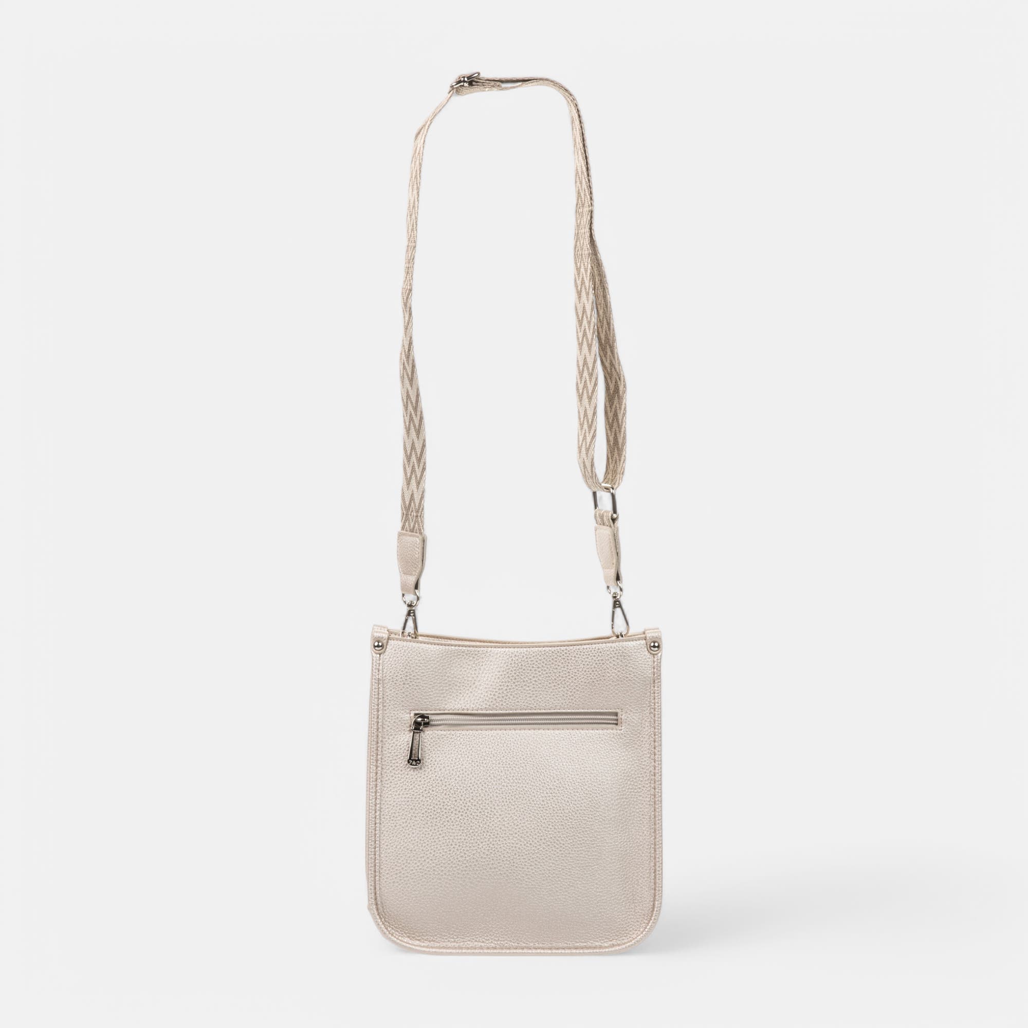 Sac bandoulière or