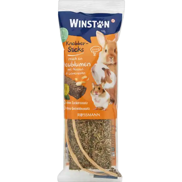 Winston Heublumen-Sticks sind aus natürlichen Zutaten hergestellt. Mit schmackhaften Heublumen, Nüss