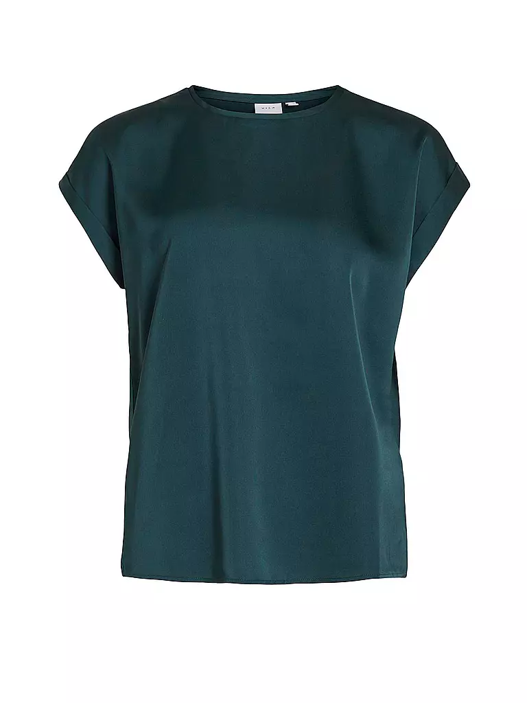 VILA Blusenshirt VIELLETTE  petrol