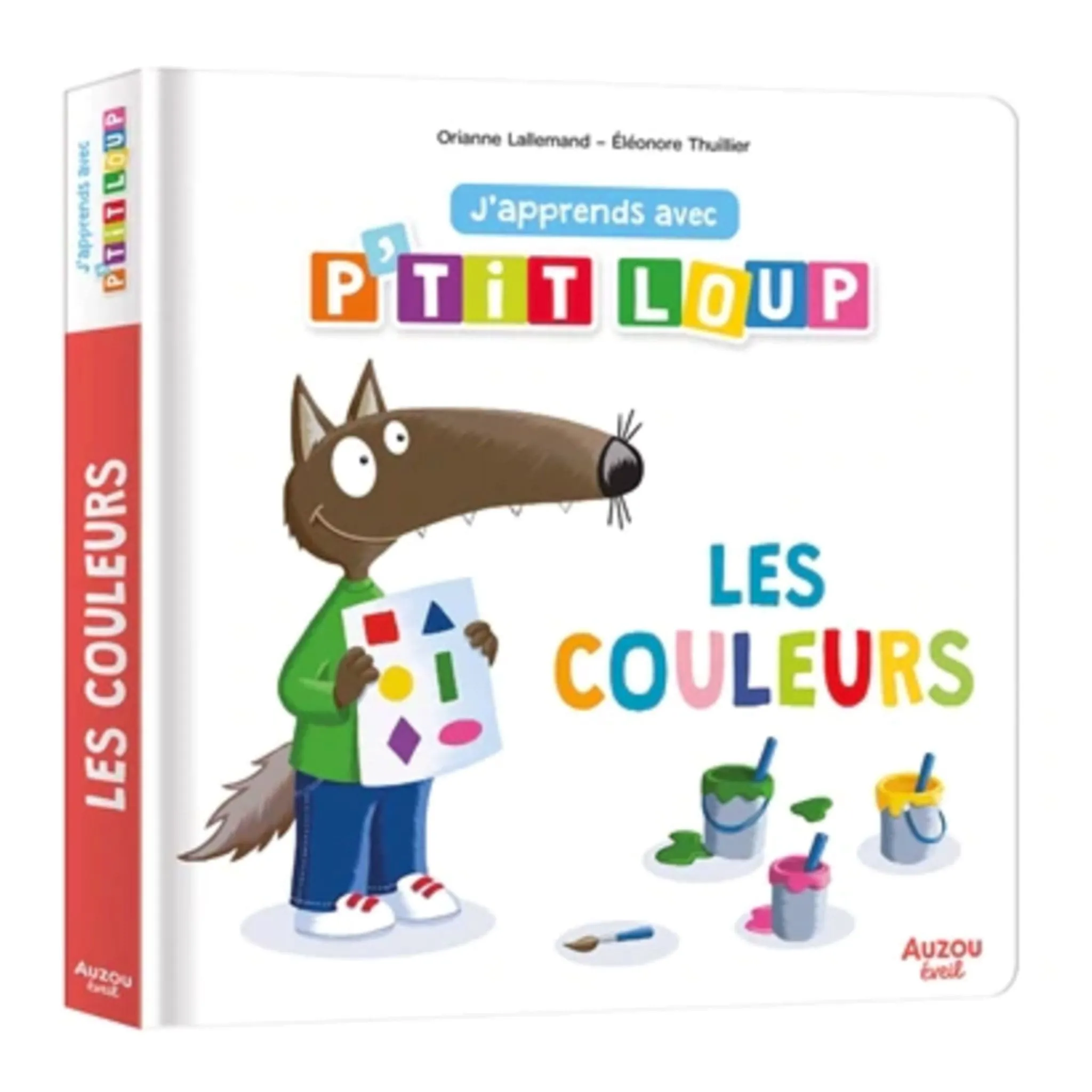 Auzou P'tit Loup Découvre Les Couleurs