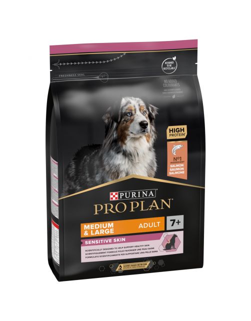 Pro Plan Dog Senior Medium & Large Breed Sensitive Zalm - Hondenvoer