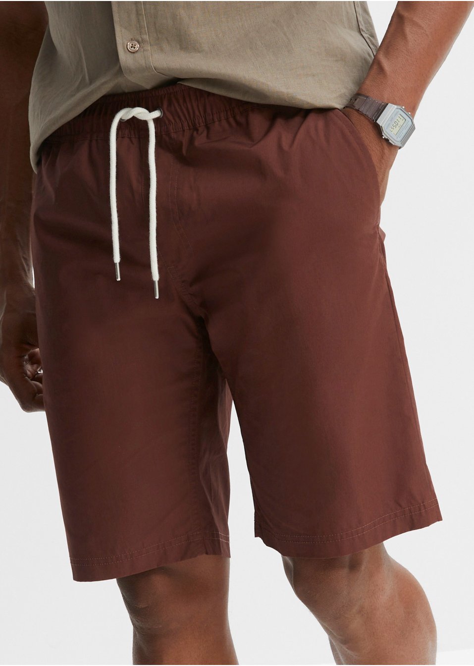 Bermuda taille extensible