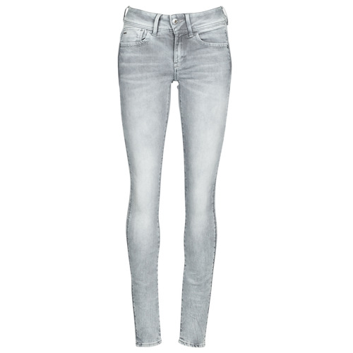 G-Star Raw - LYNN MID SKINNY WMN - Gris