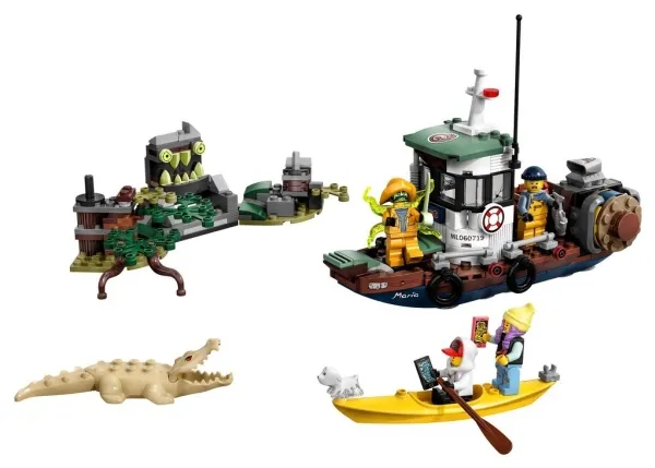 LEGO Hidden Side 70419 Nødstedt rejebåd