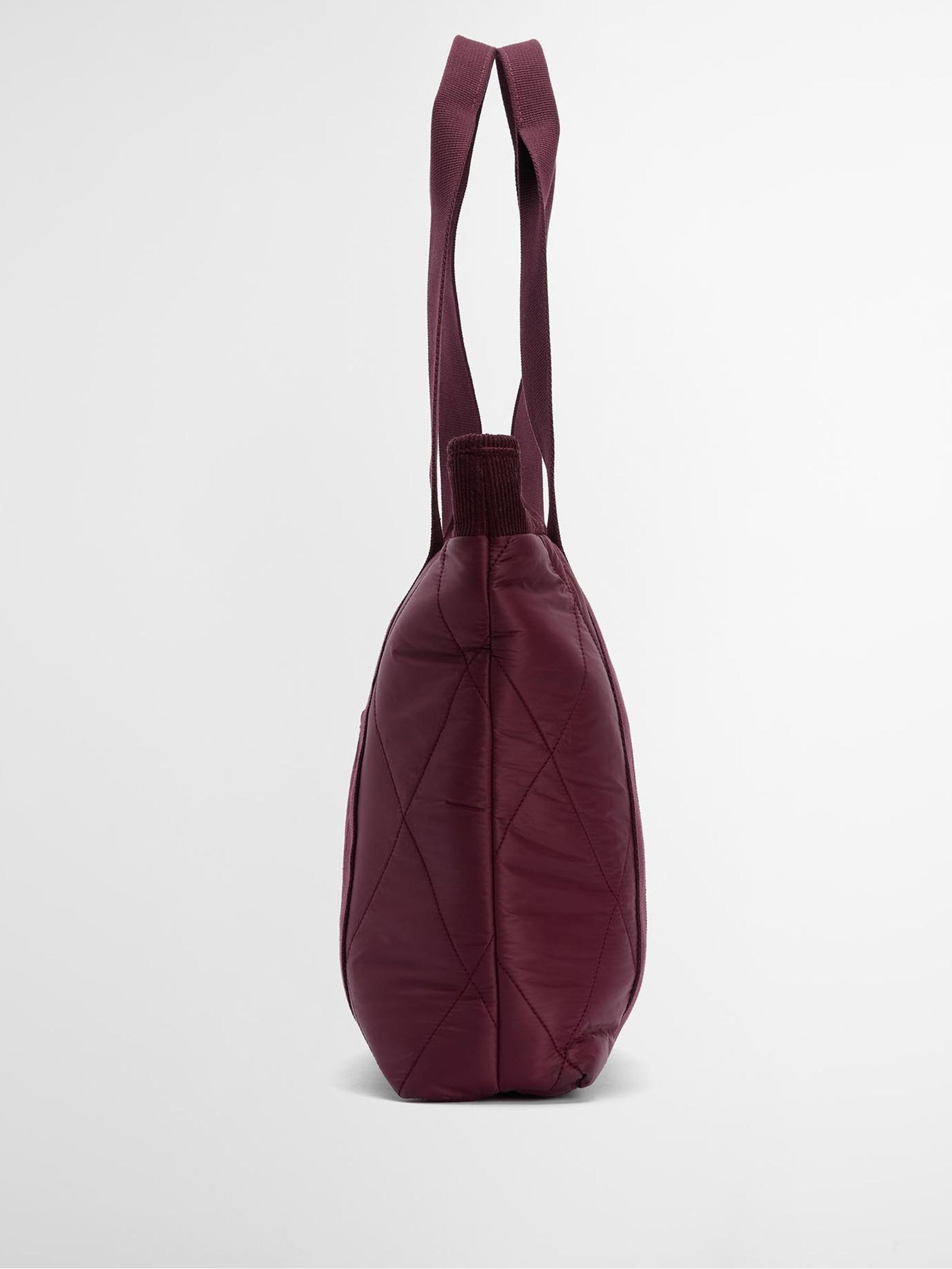 Rood - Barbour® Healy gewatteerde shoppertas