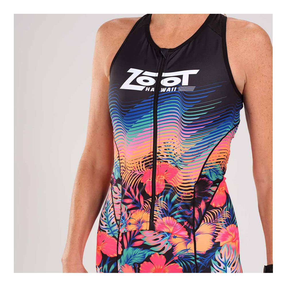 Zoot LTD TRI SLVS FZ - Combinaison trifonction shorty Femme 40 years