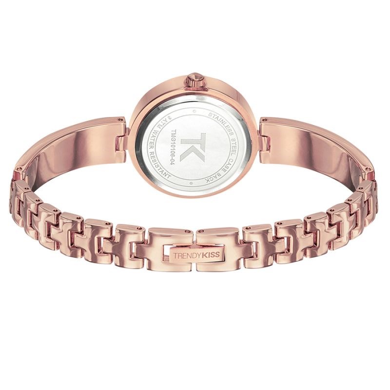 Montre Trendy Kiss en Acier Femme Rose doré