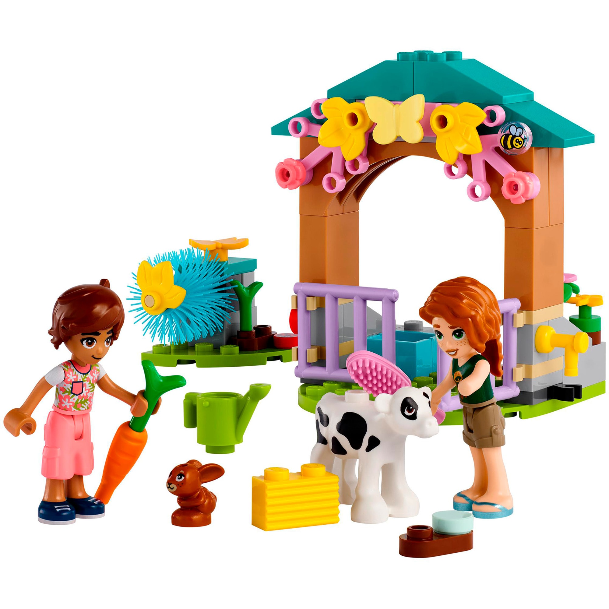 LEGO Konstruktionsspielzeug Friends Autumns Kälbchenstall