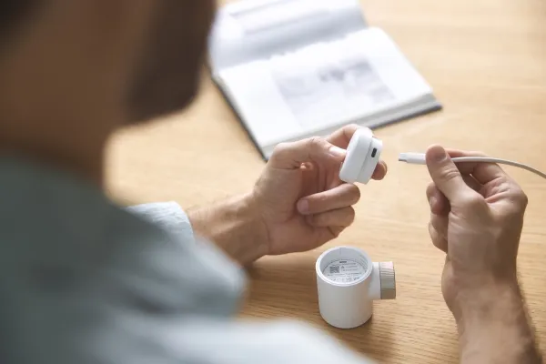 tado° VX-SRT02-TC-ML-00, Hvid, Digital, Batteri, 67 mm, 67 mm, 49 mm