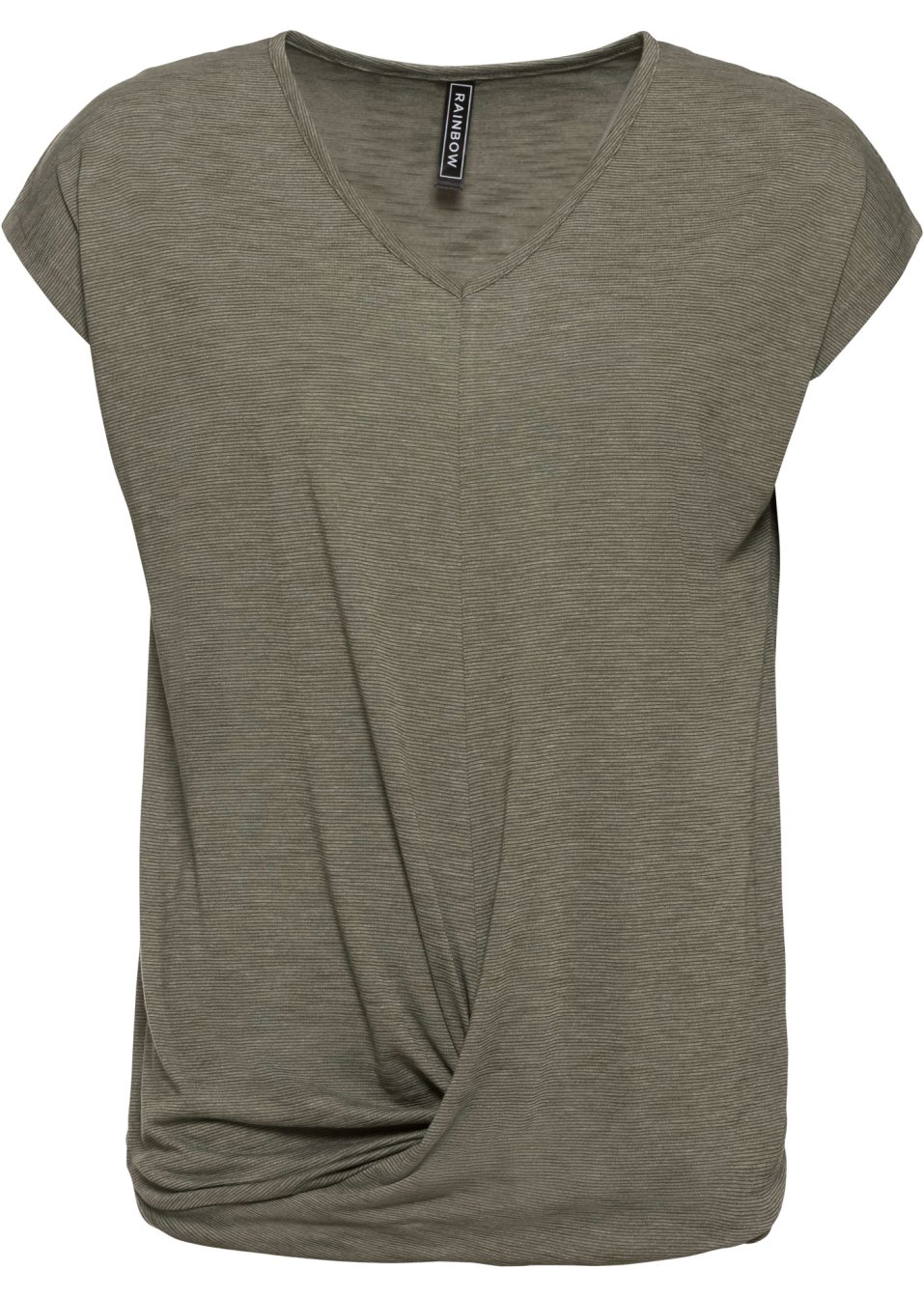 T-shirt avec effet noué