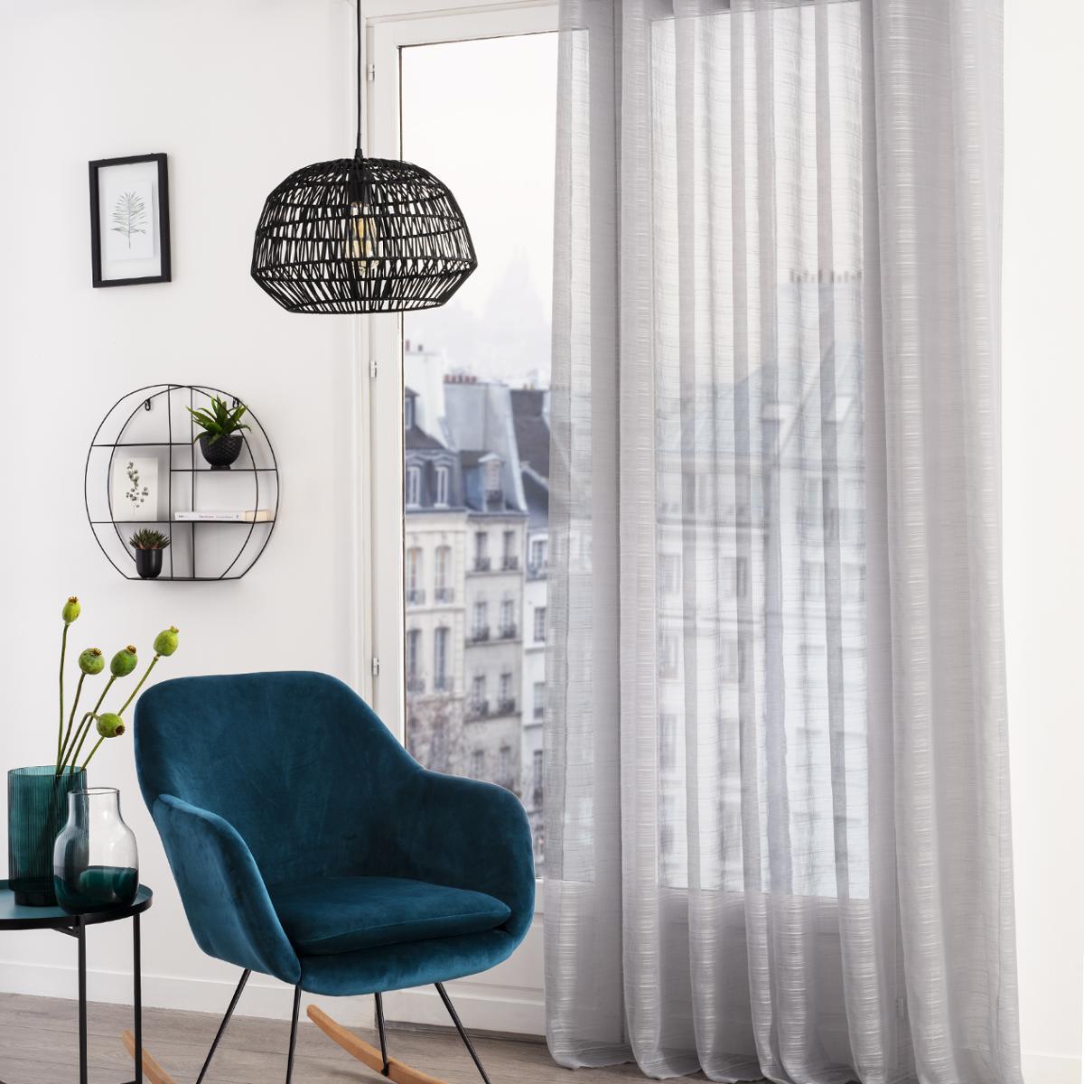 VOILAGE LOUIS GRIS 140X240CM