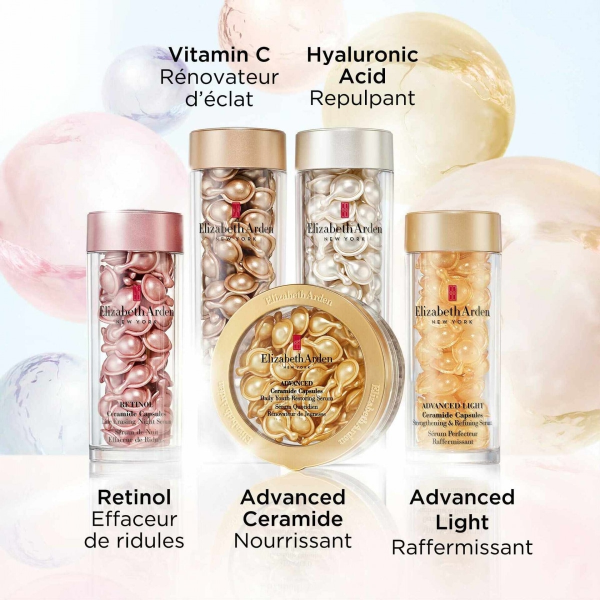 Elizabeth Arden Ceramide Vitamine C Capsules Sérum Rénovateur d'Éclat