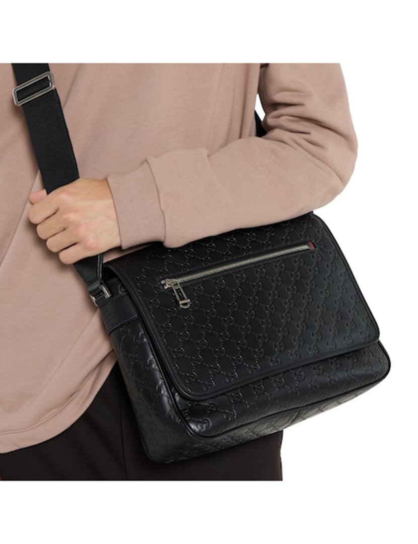 Gg Emblem Medium Crossbody Bag