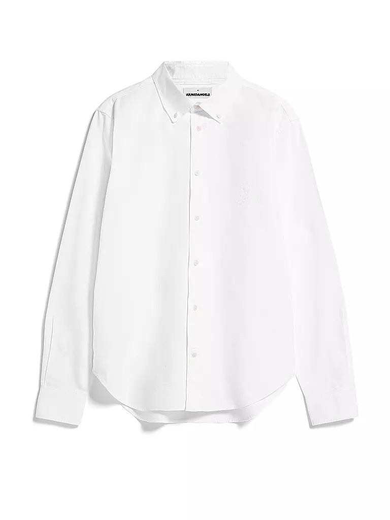 ARMEDANGELS Hemd Regular Fit LAAROX  weiss