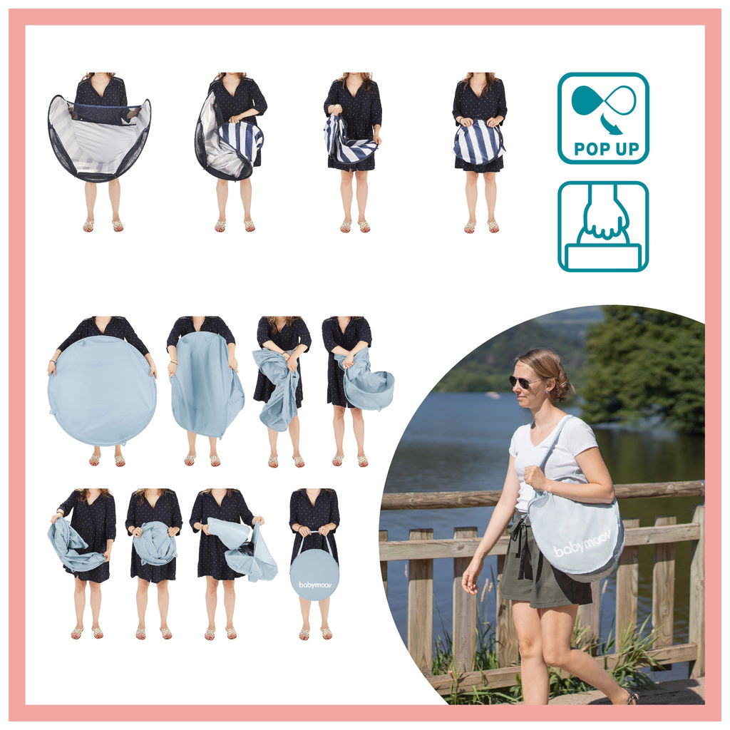 BabymoovBabymoov   Aquani Parasol 3in1 mariniere