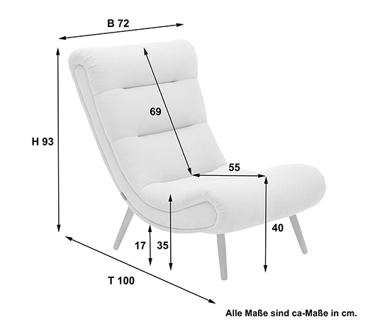 Relaxsessel »Sören«, gelb