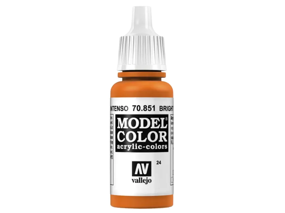 Vallejo 70.851, 17 ml, Orange, Mat, Flaske