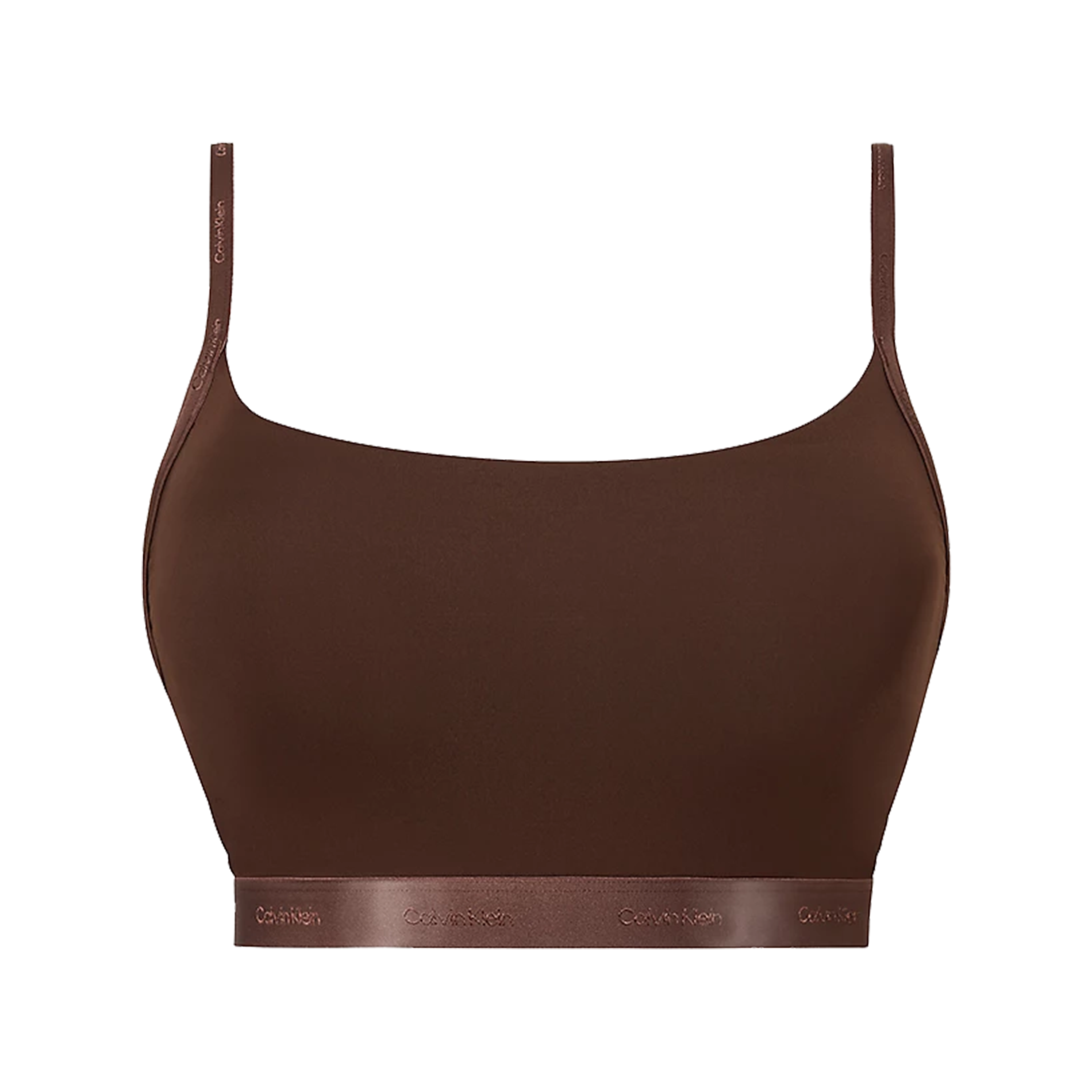 Brassière en microfibre | Marron