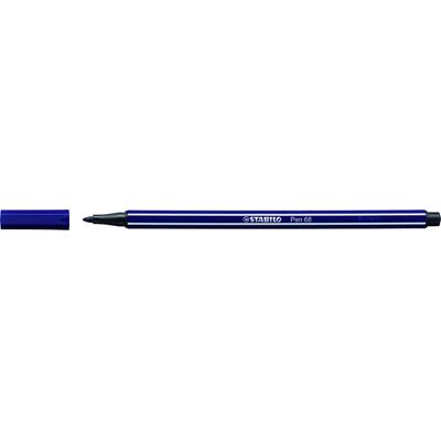 STABILO Pen 68 - Feutre pointe moyenne - bleu prussien