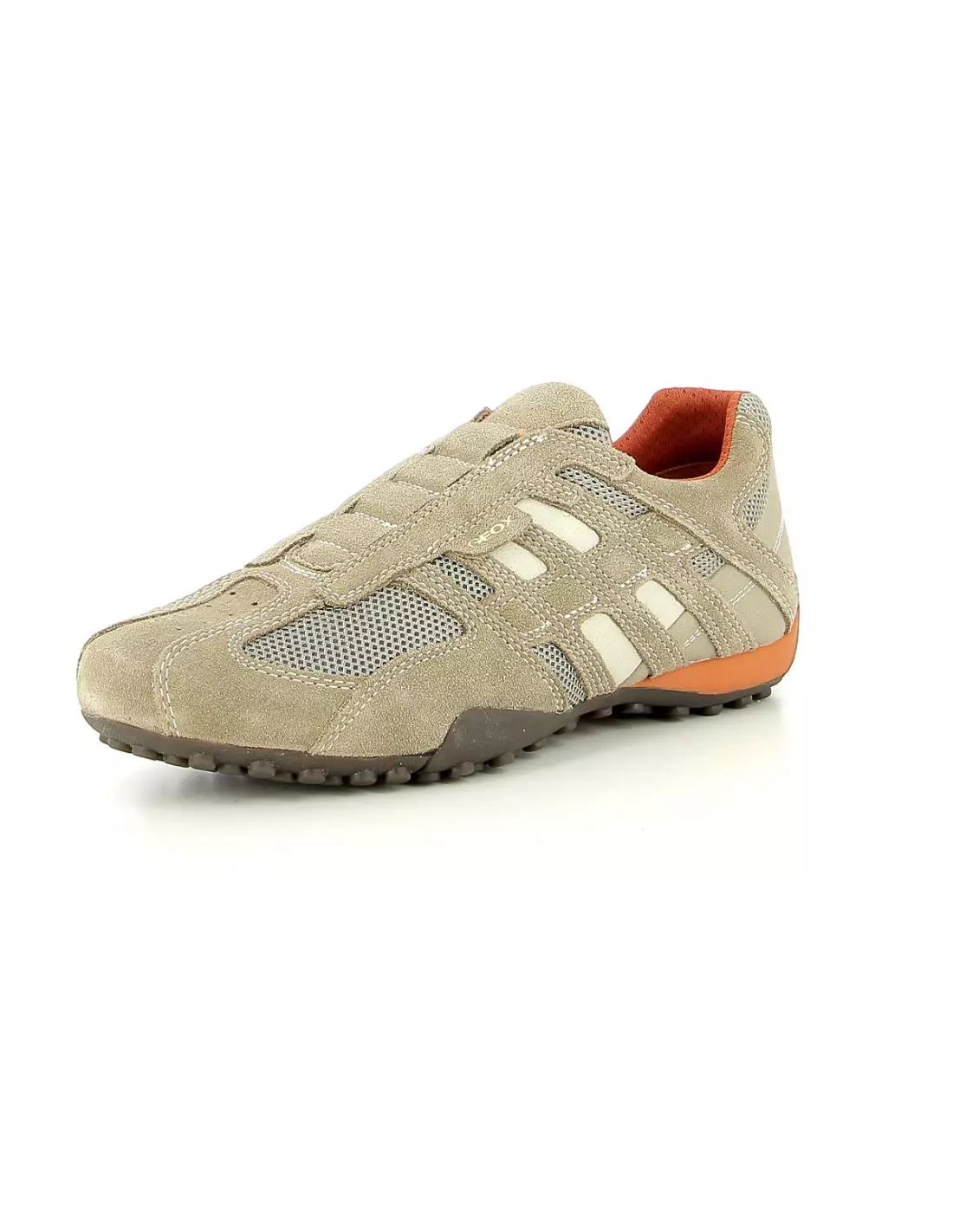 GEOX U4207L - Baskets Beigeorange