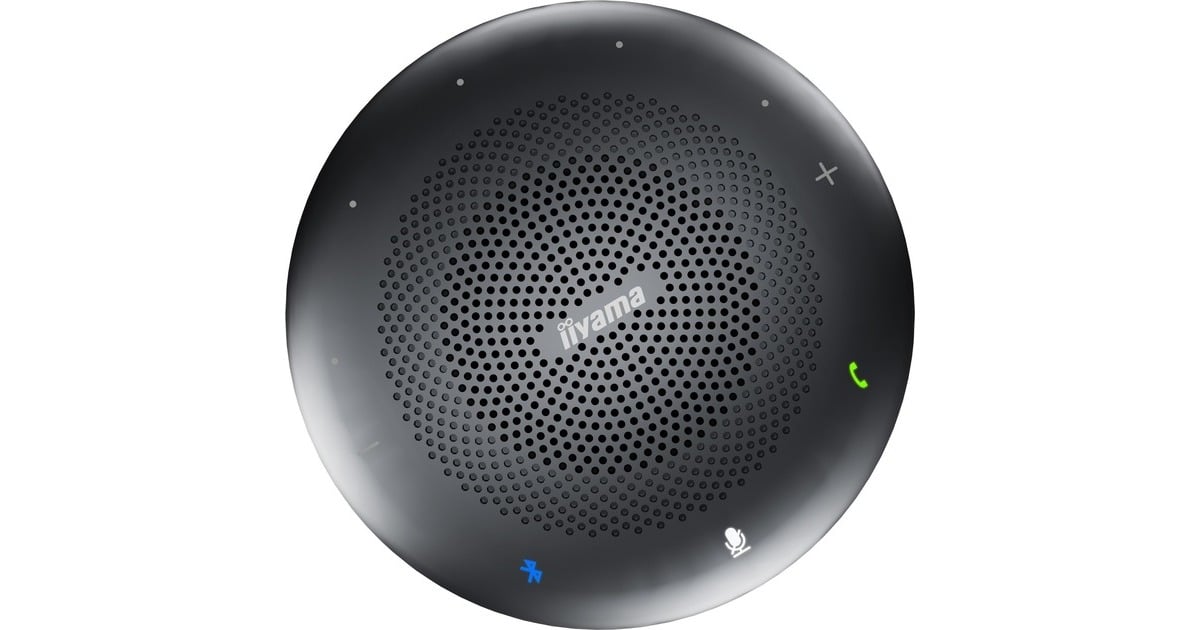 iiyamaUC SPK01M Bluetooth-luidspreker speakerphone  (Bluetooth 4.2+EDR)