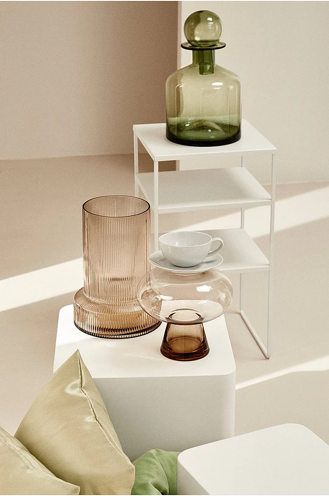 ATTICUS glassvase - høyde 28,5 cm