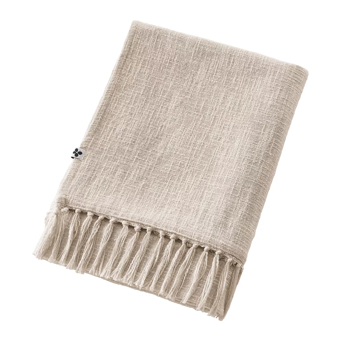 Plaid coton (180 x 220 cm) Sixtine Beige