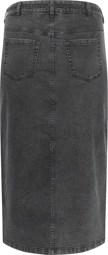 Kaffe Curve KCgima Denim Skirt Dark grey denim