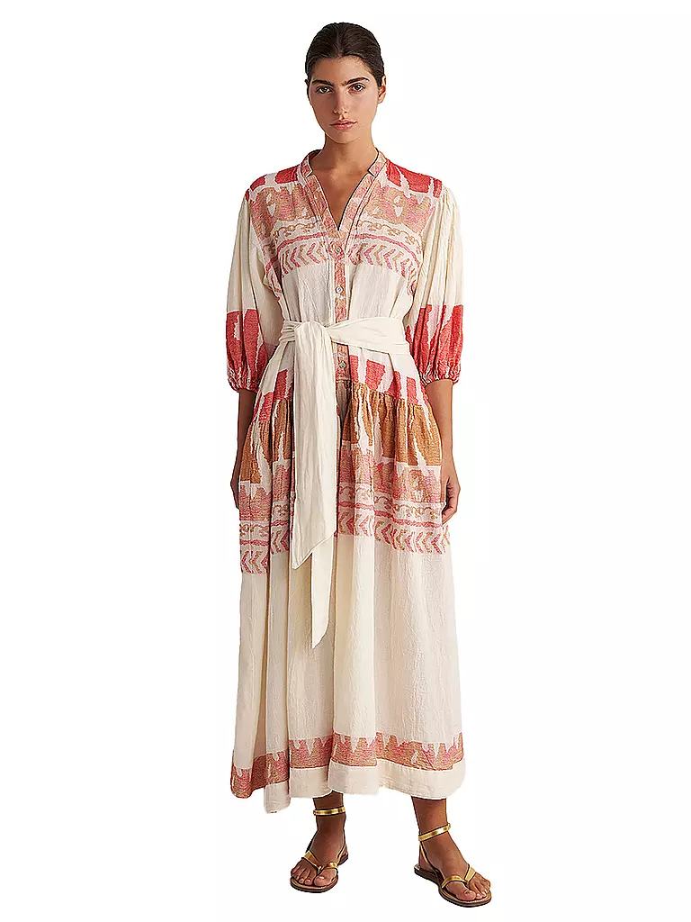 PEARL & CAVIAR Maxikleid ZAKAR bunt