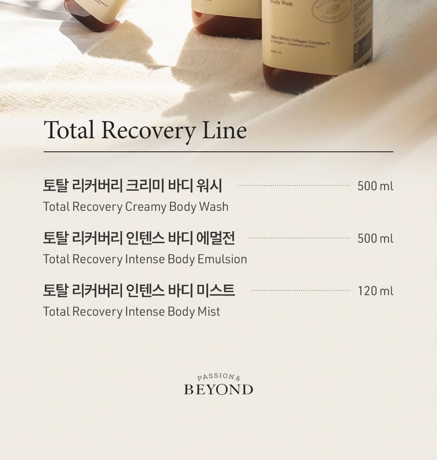 BEYOND - Total Recovery Creamy Body Wash