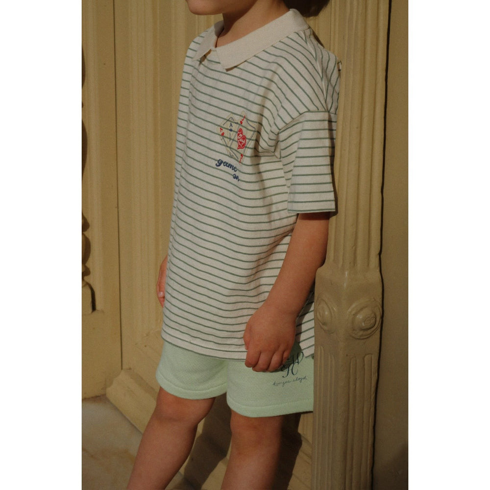 Køb Konges Sløjd Terra Stripe RHW X KS Gameon Tee GOTS