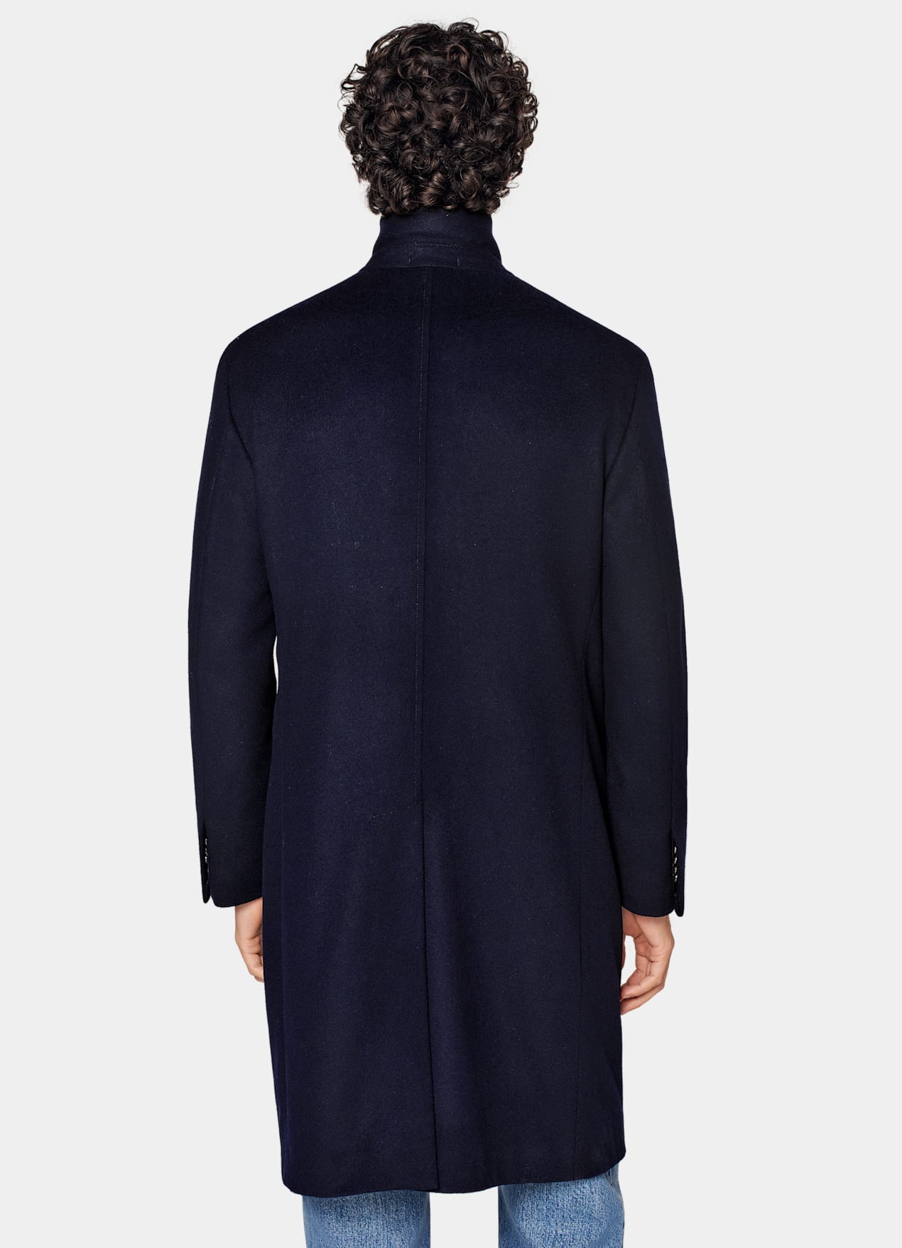 Manteau bleu marine