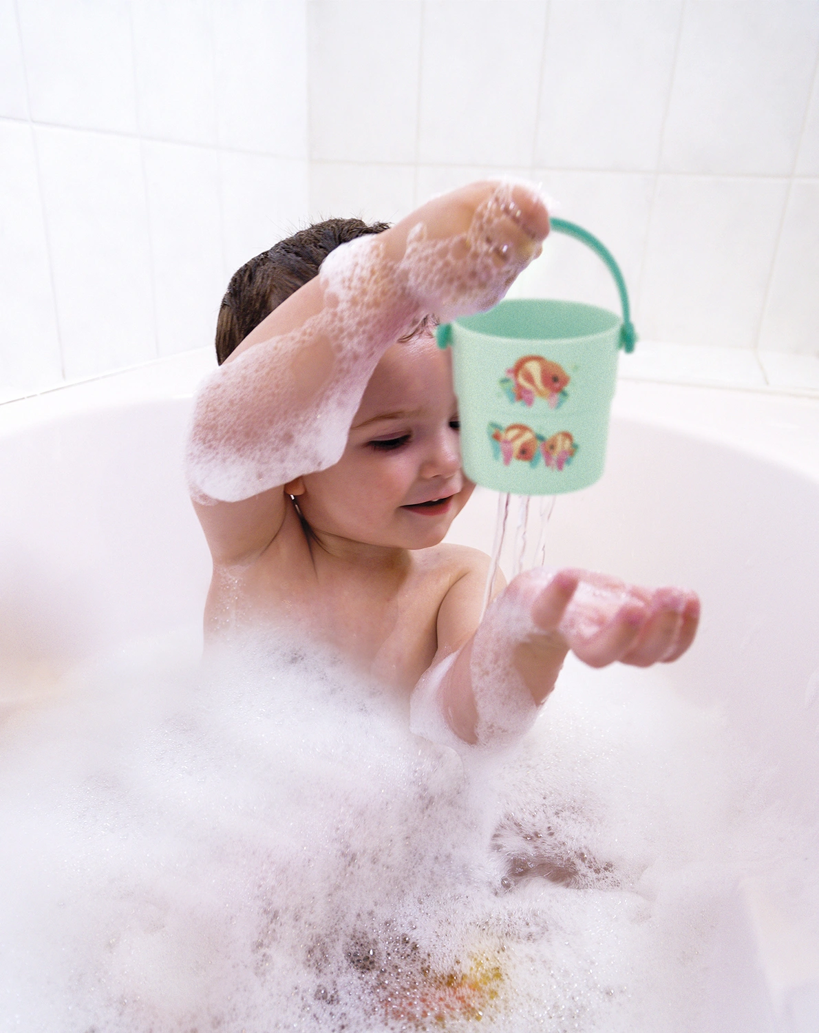 Badewannenspielzeug EIMERCHEN - TIERBABYS 5-teilig