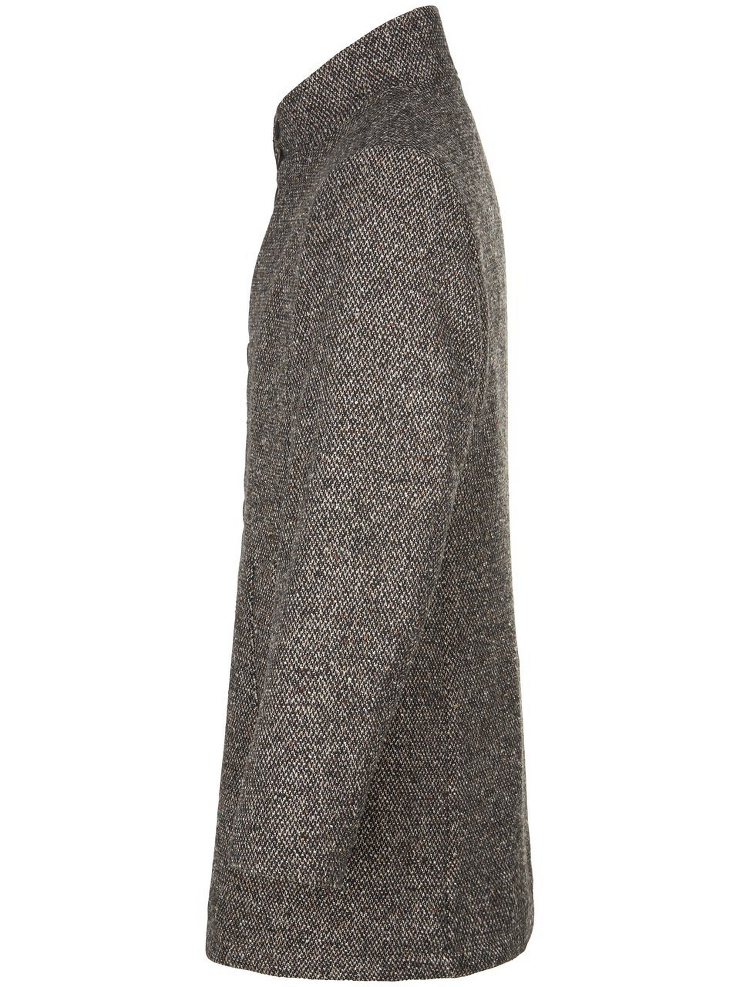 Tweed-Wollmantel