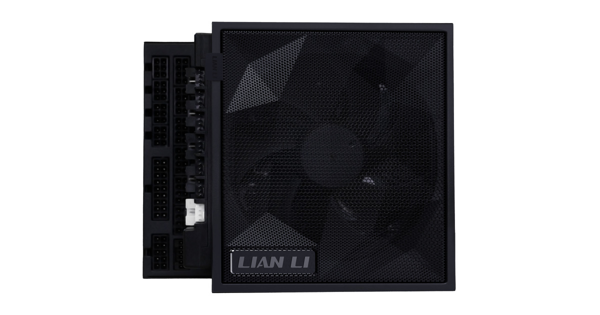 Lian LiEDGE GOLD 1200 modulaire 1200 watt voeding   (Zwart, 1x 12V-2x6, 4x PCIe, 4x USB-header hub)