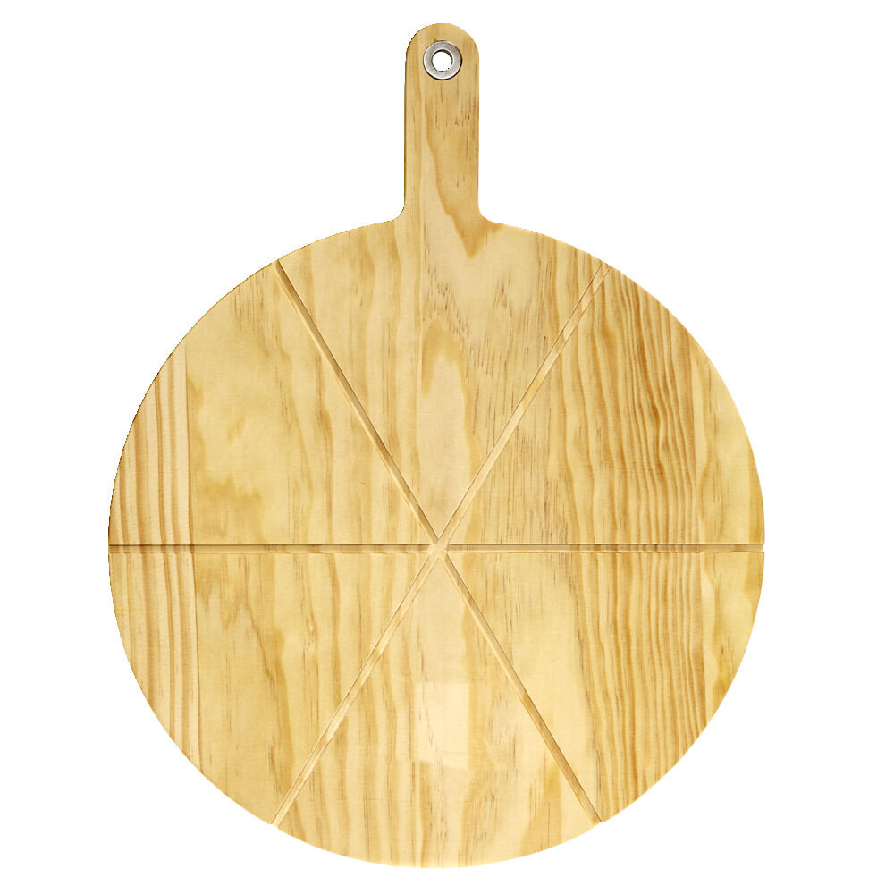 Planche à découper pizza ronde Ø35cm avec roulette