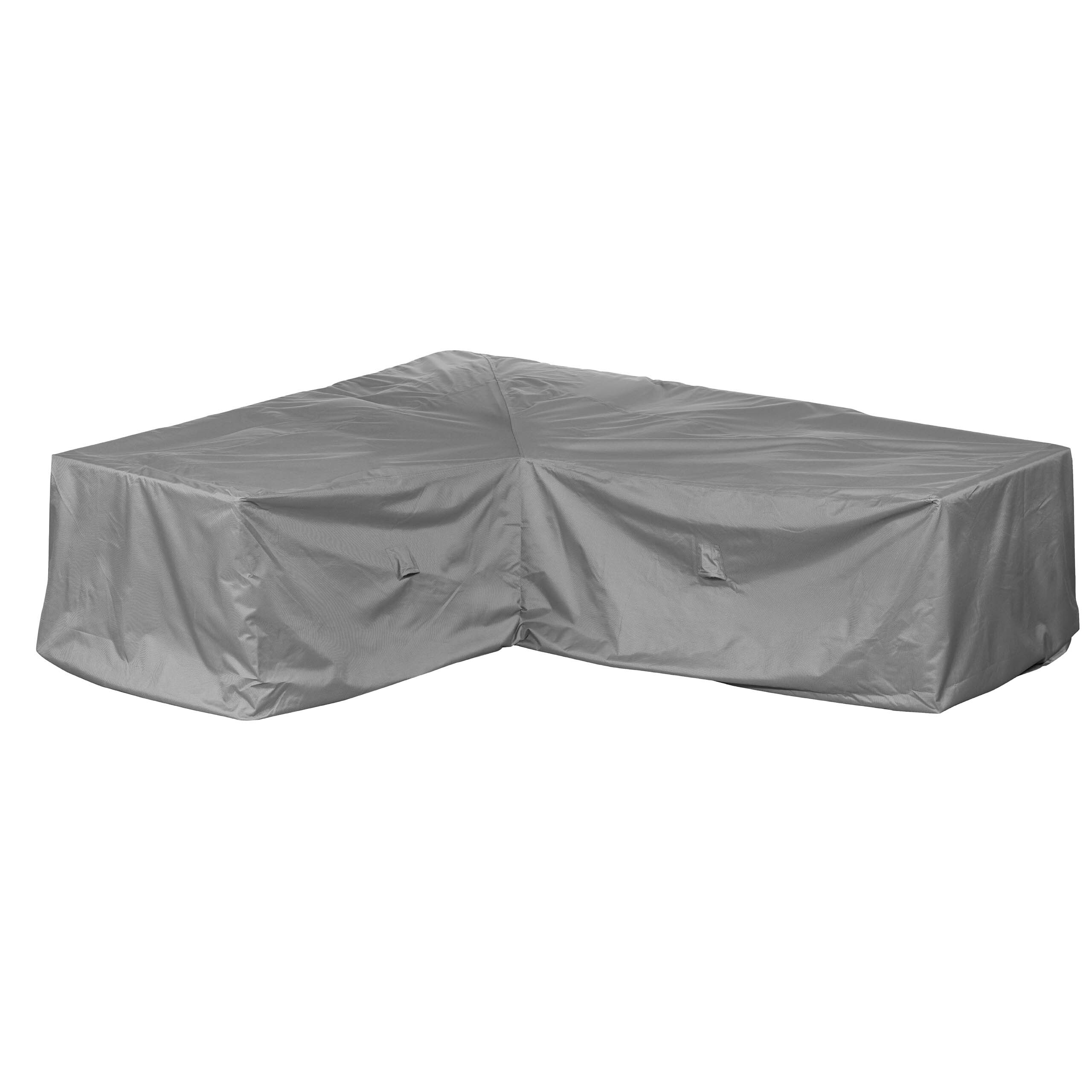 Premium Loungegruppen L-Form asymmetrisch