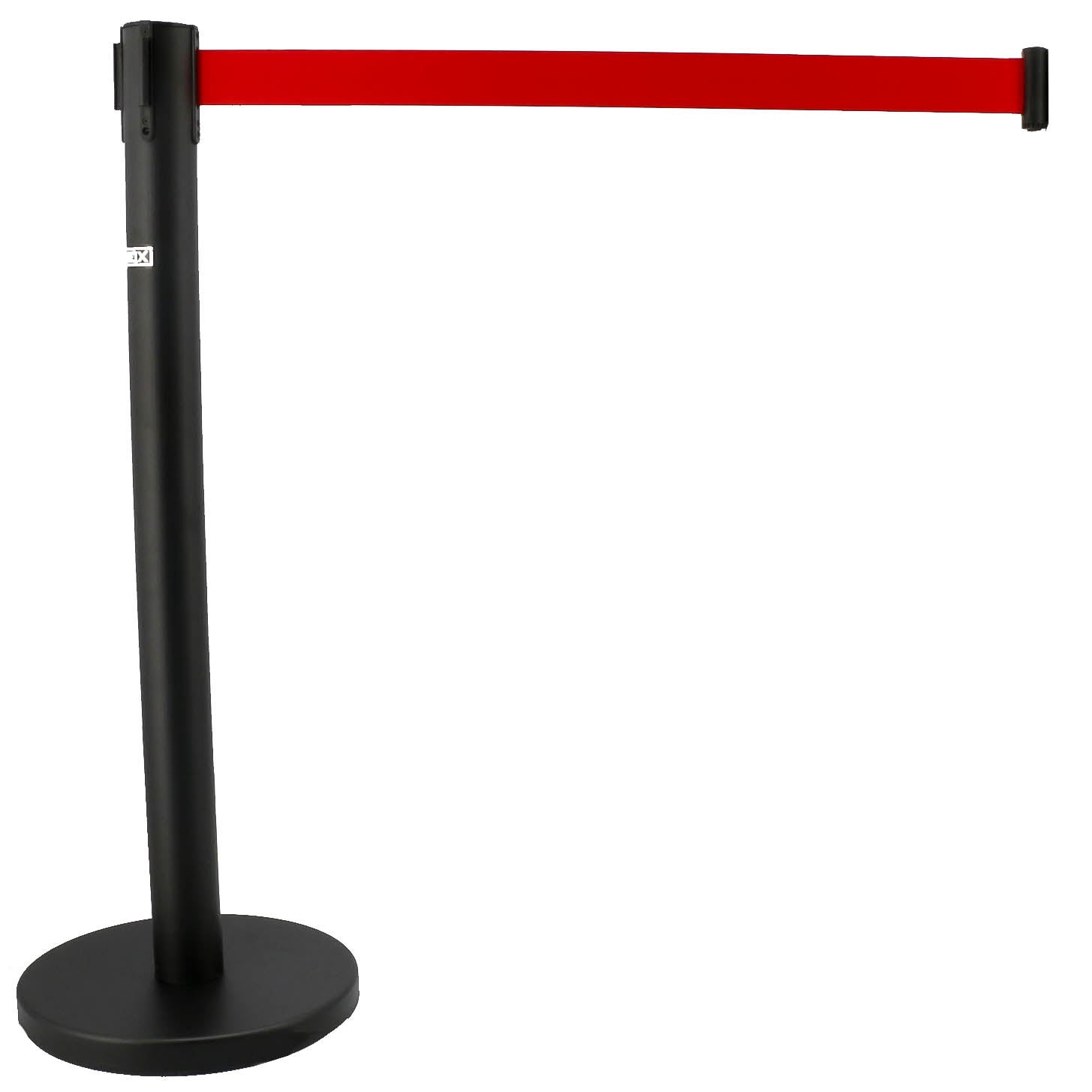 Innox Linemate Black afzetpaal 3m, rood lint (per stuk)