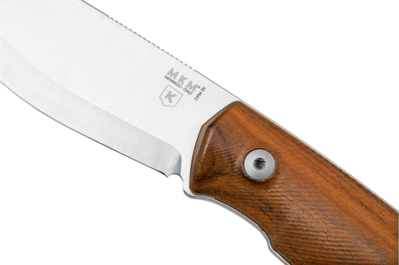 MKM Normar CPM 3V Santos Wood, Knivesandtools Exclusive, bushcraftmes