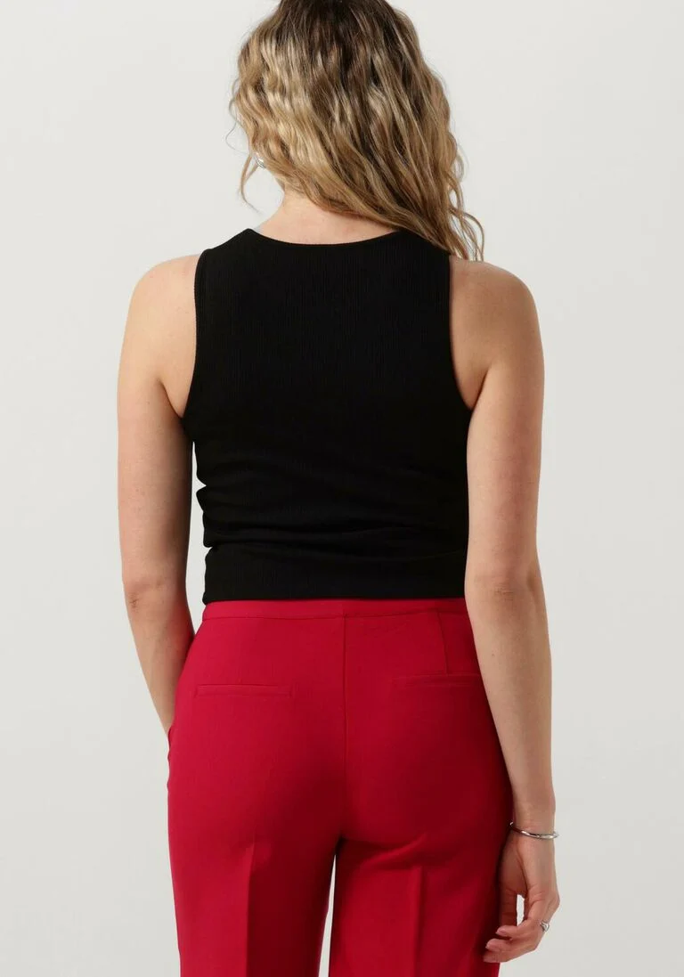 ANOTHER LABEL zwarte another label top abelia top s/l